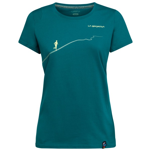 La sportiva  Women's Trail - T-shirt, blauw/turkoois