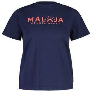 Maloja  Women's HörnleM. - T-shirt, blauw