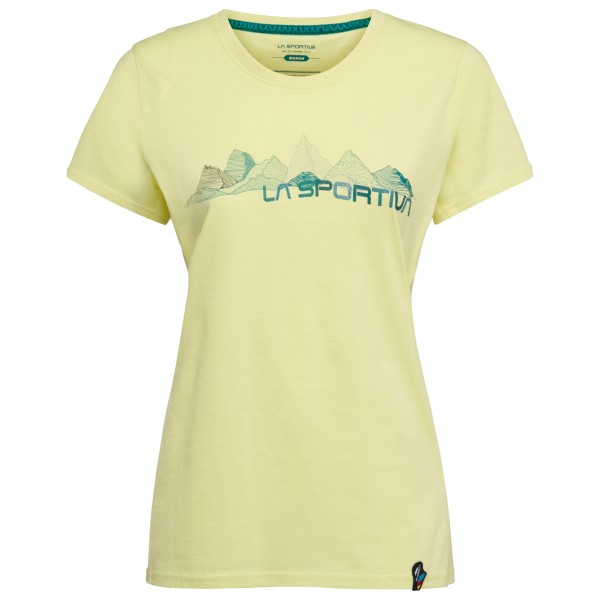 La sportiva  Women's Peaks - T-shirt, geel