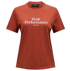 Peak Performance  Women's Original Tee - T-shirt, rood
