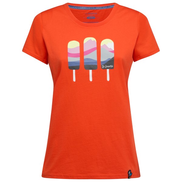 La sportiva  Women's Icy Mountains T-Shirt - T-shirt, rood