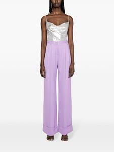 THE ANDAMANE High waist palazzo broek - Paars