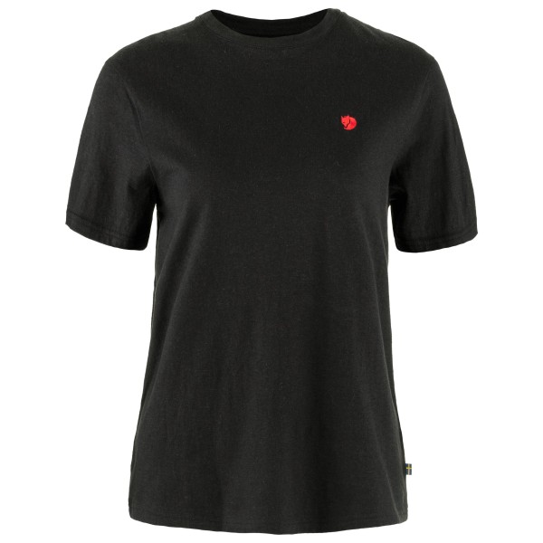 Fjällräven  Women's Hemp Blend T-Shirt - T-shirt, zwart