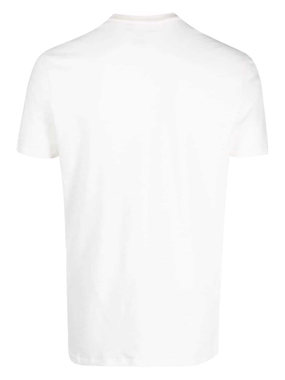 Majestic Filatures T-shirt van katoenmix - Wit
