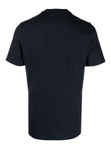 Barbour T-shirt met geborduurd logo - Blauw