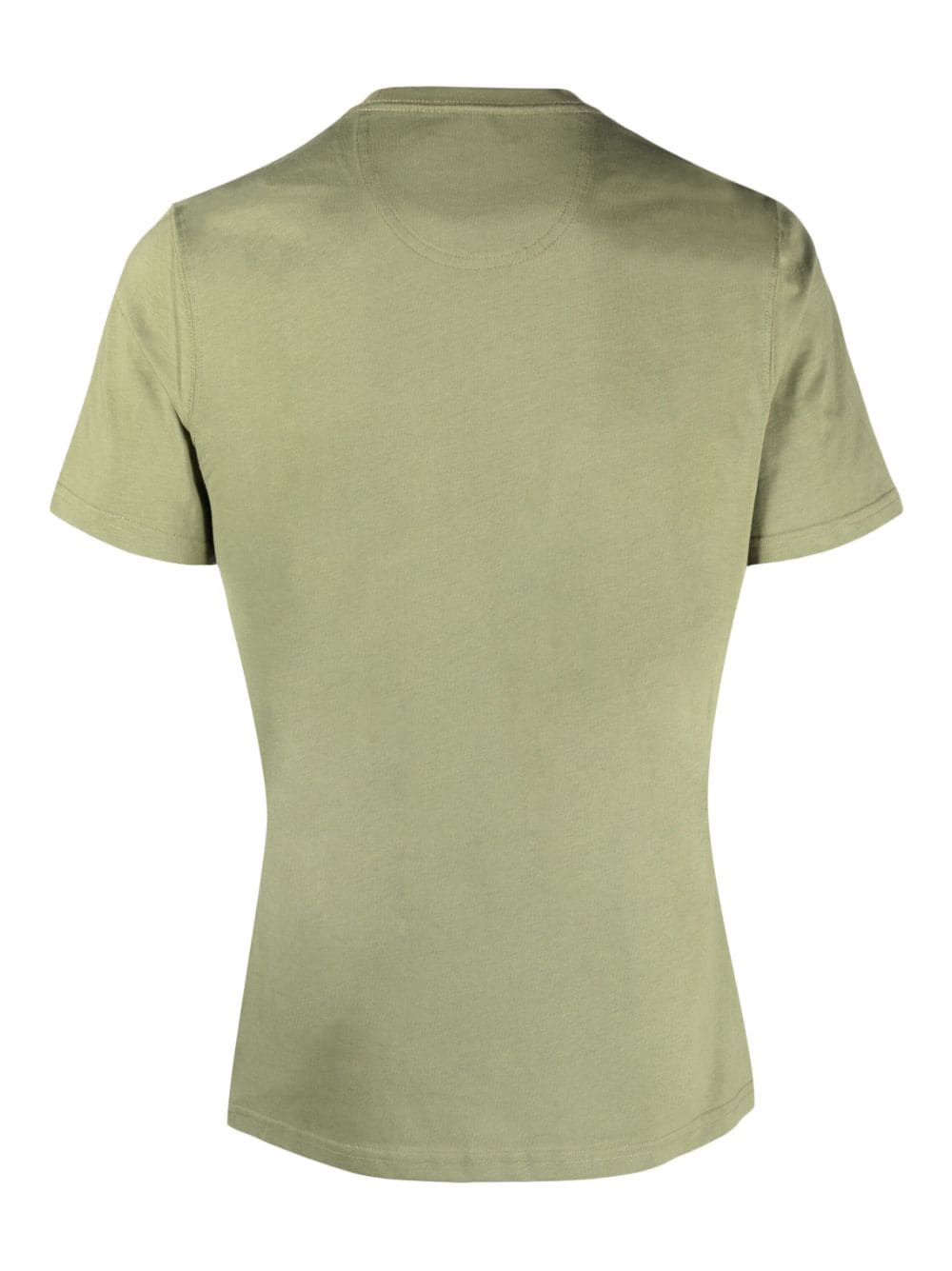 Barbour T-shirt met geborduurd logo - Groen