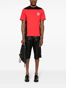 Marine Serre Regenerated panelled T-shirt - Rood