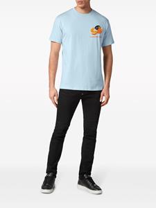 Philipp Plein T-shirt met fruitprint - Blauw