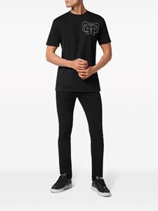 Philipp Plein Katoenen T-shirt met print - Zwart