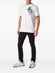 Philipp Plein T-shirt met stras - Wit