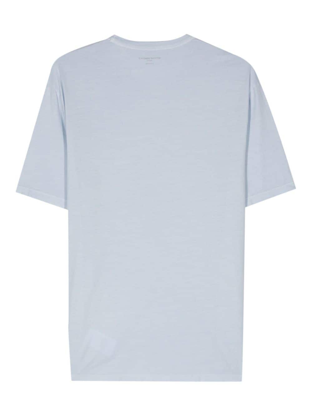 Officine Generale chest-pocket T-shirt - Blauw
