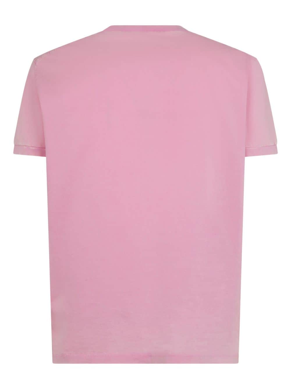 Dsquared2 T-shirt met logoprint - Roze