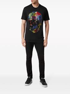 Philipp Plein T-shirt met print - Zwart