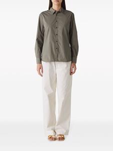 Nili Lotan Raphael cotton shirt - Groen