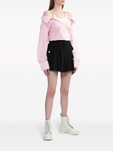 Musium Div. Off-shoulder blouse - Roze