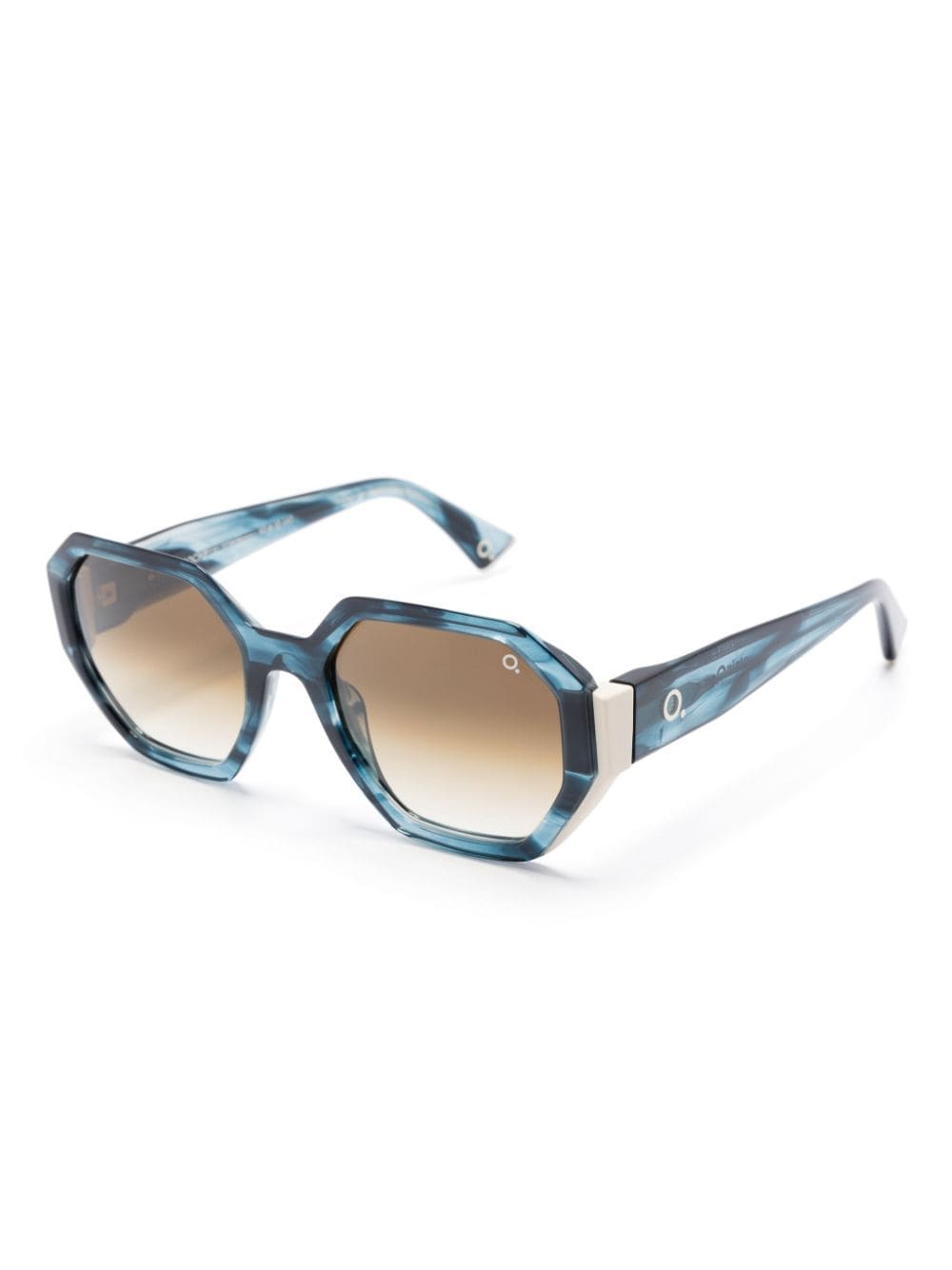 Etnia Barcelona Derroche zonnebril met geometrisch montuur - Blauw