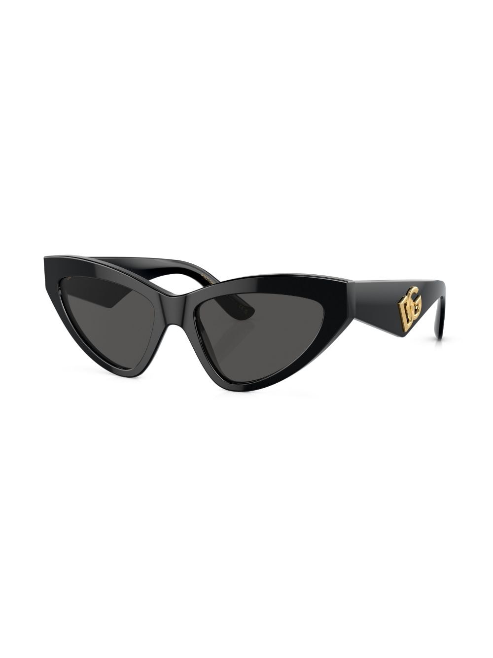 Dolce & Gabbana Eyewear Zonnebril met cat-eye montuur - Zwart