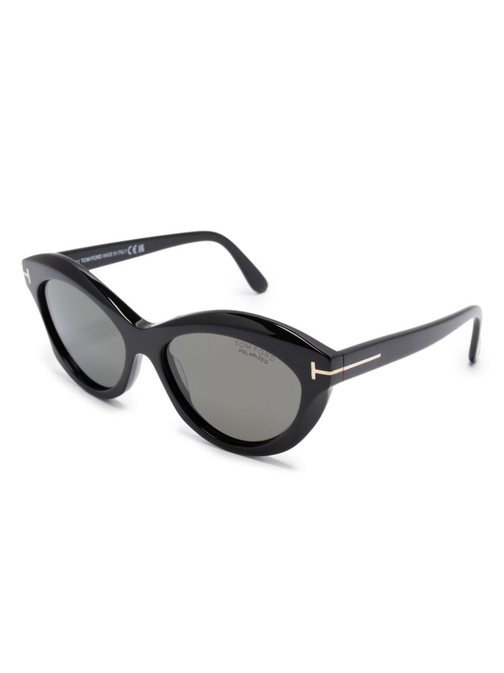 TOM FORD Eyewear Toni zonnebril met vlindermontuur - Zwart