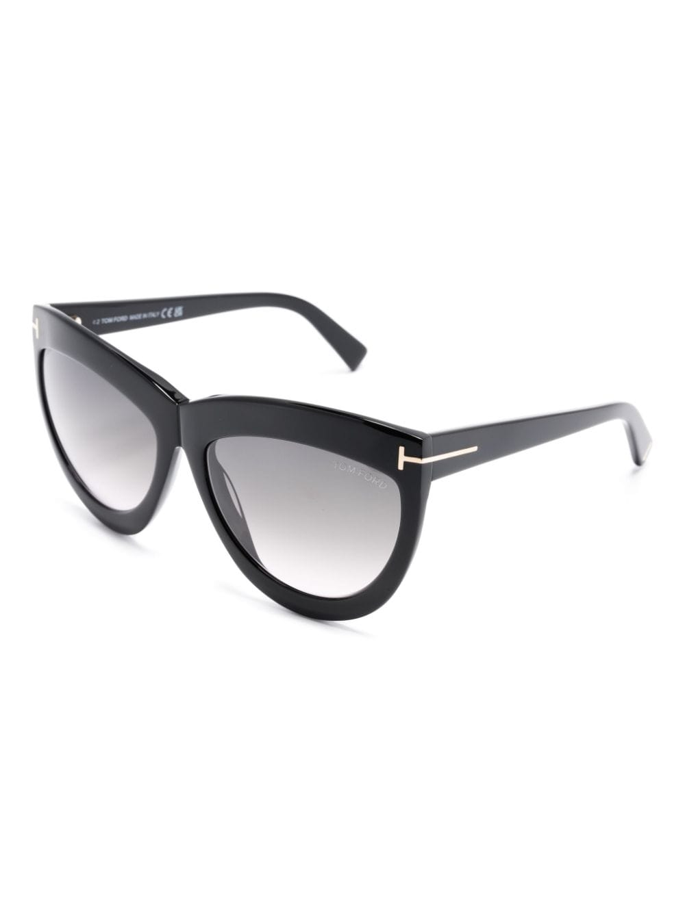 TOM FORD Eyewear Doris zonnebril met oversized montuur - Zwart