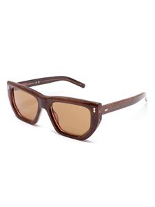 Gucci Eyewear rectangle-frame sunglasses - Bruin