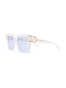 Valentino Eyewear VLogo Signature zonnebril met vierkant montuur - Wit