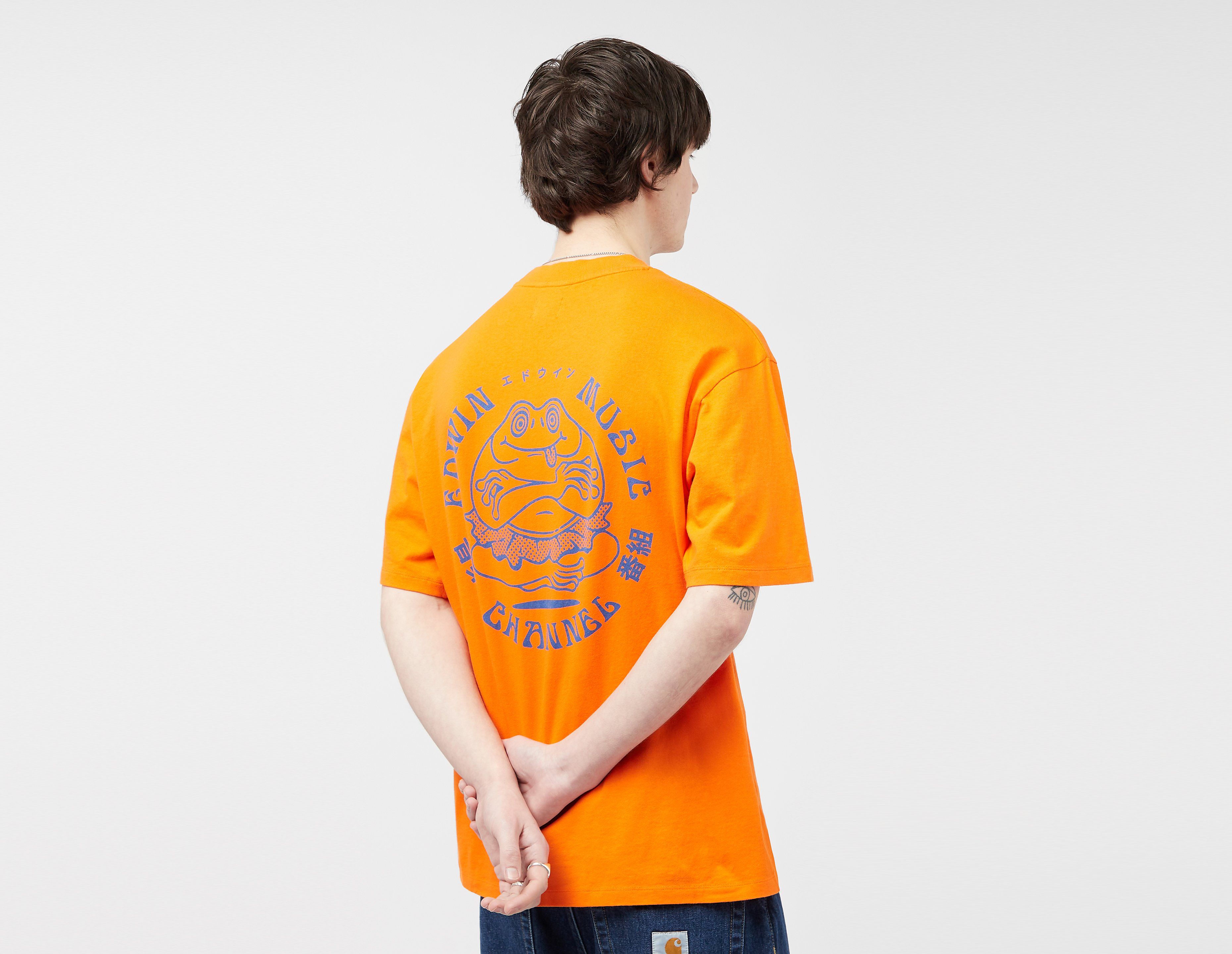 Edwin Music Channel T-Shirt, Orange