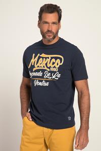 JP1880 T-Shirt T-Shirt Halbarm Mexico Print Rundhals