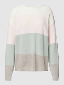 Christian Berg Woman Gebreide pullover met all-over motief