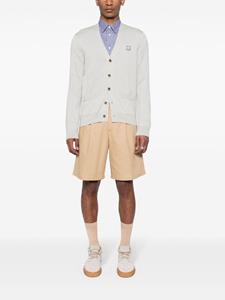 Maison Kitsuné Fox Head cotton shirt - Blauw