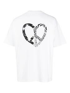 FIVE CM T-shirt met print - Wit