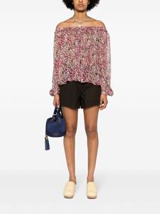 MARANT ÉTOILE Off-shoulder blouse - Roze