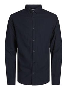J%ampJ Premium Male Overhemden Jprccmaze Linen Shirt L/s Button Down Ln 12251024