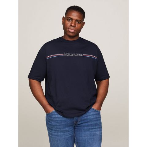 Tommy Hilfiger Big & Tall T-Shirt "BT-HILFIGER TRACK GRAPHIC TEE-B", Große Größen