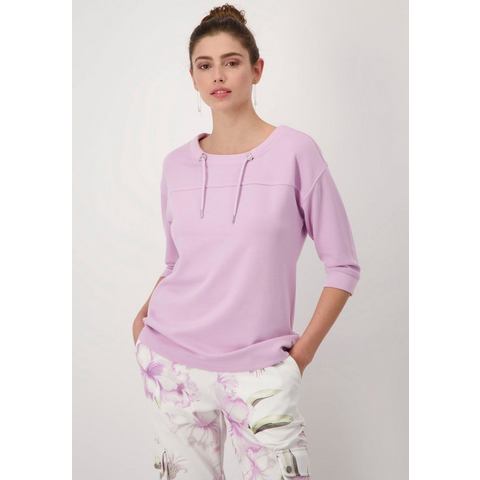 Monari Kapuzenpullover Sweatshirt, lavender rose