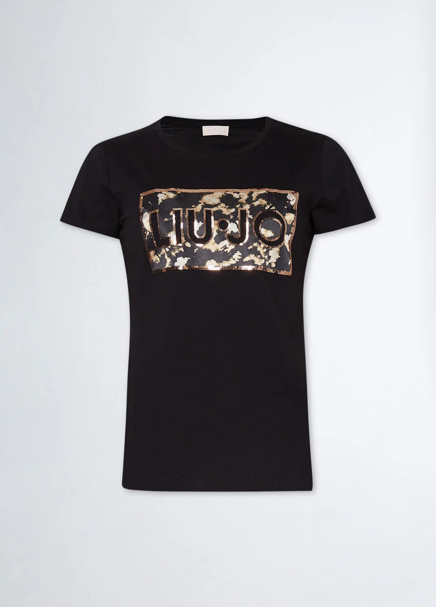 Liu Jo T-shirt print sequins