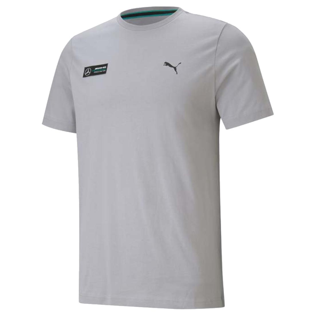 Puma Mercedes F1 Essentials Tee, Mens grey T-shirt