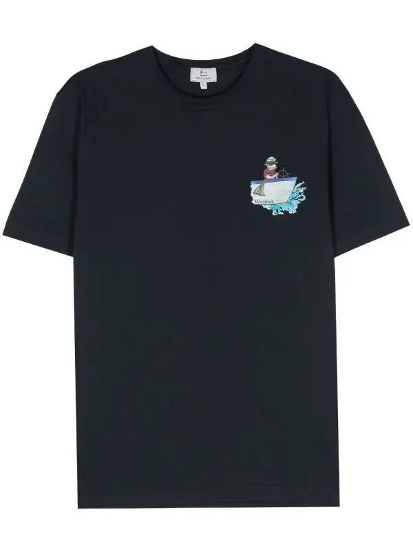 Woolrich Animated sheep t-shirt melton