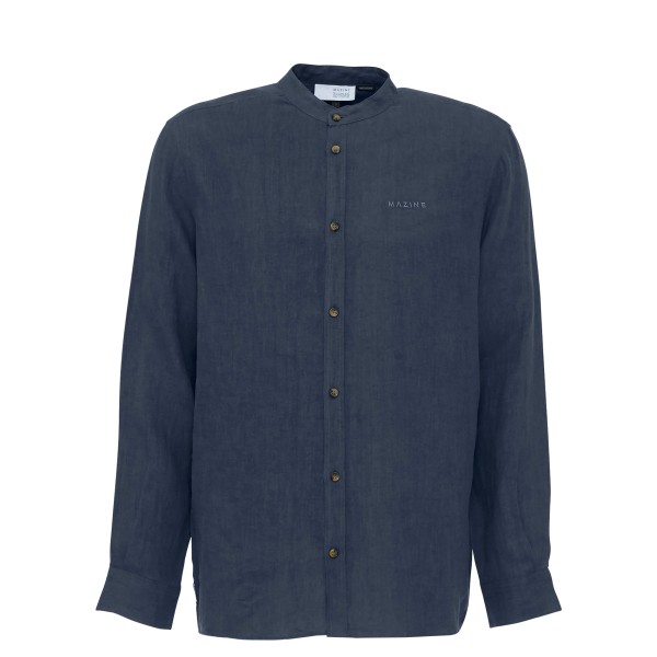 Mazine  Altona Linen Shirt - Overhemd, blauw