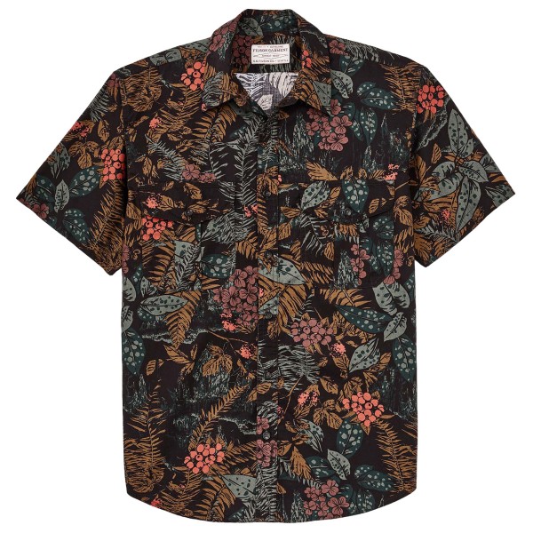 Filson  Washed S/S Feather Cloth Shirt - Overhemd, bruin
