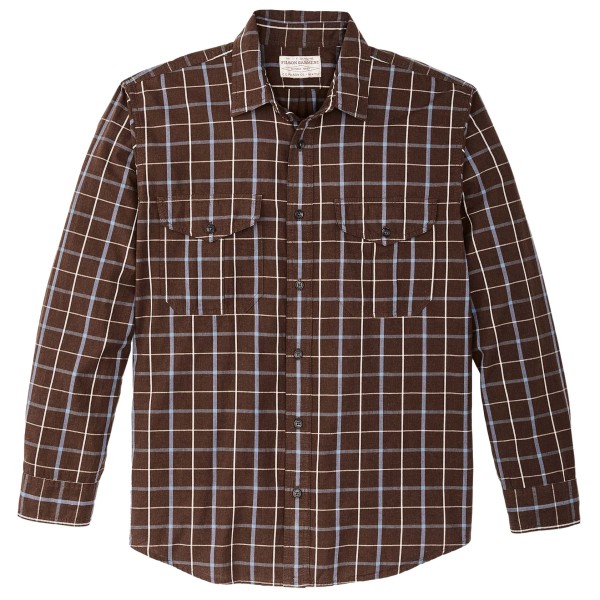 Filson  Washed Feather Cloth Shirt - Overhemd, bruin