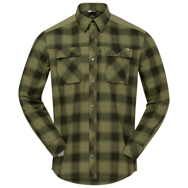 Norrøna  Femund Flannel Shirt - Overhemd, olijfgroen