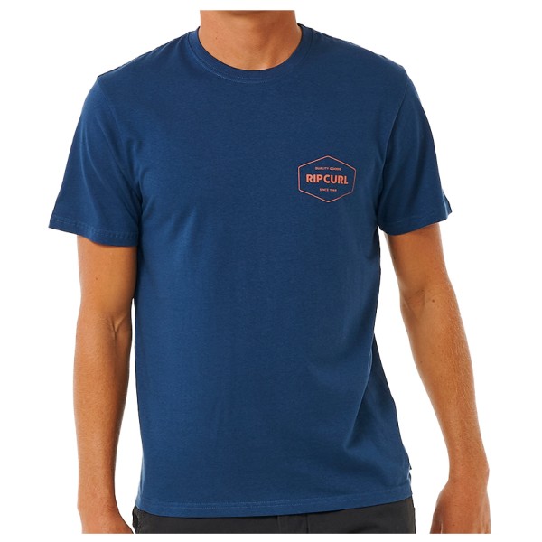 Rip Curl  Stapler Tee - T-shirt, blauw