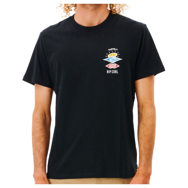 Rip Curl  Search Icon Tee - T-shirt, zwart