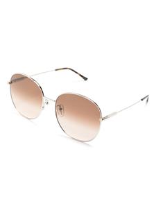 Gucci Eyewear Zonnebril met piloten montuur - Zilver