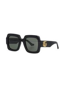 Gucci Eyewear Zonnebril met rechthoekig montuur - 1012