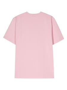 Sunflower logo-print cotton T-shirt - Roze