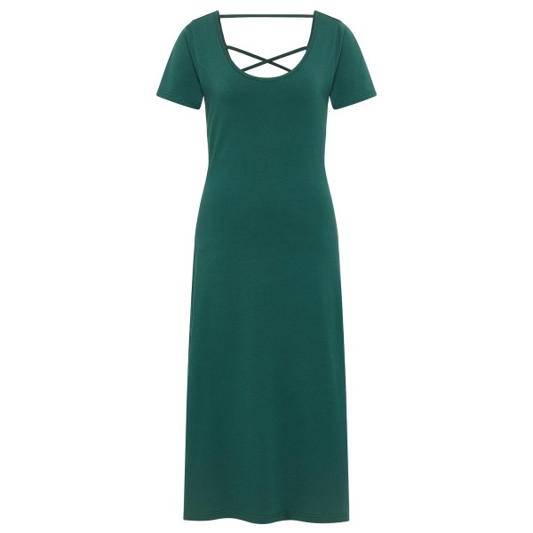 Tranquillo  Women's Kleid mit Rückendetails - Jurk, groen/blauw