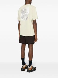 Stone Island T-shirt met logoprint - Groen