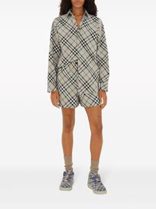 Burberry checked cotton shirt - Beige