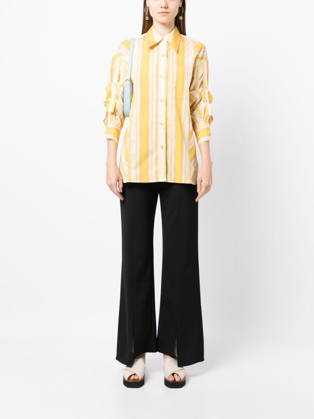3.1 Phillip Lim Katoenen blouse - Geel